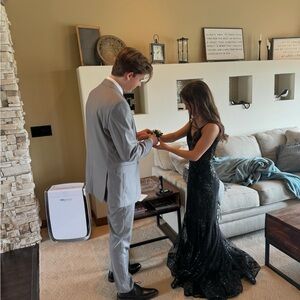 Elegant Black Prom Dress